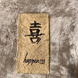 Happiness sign